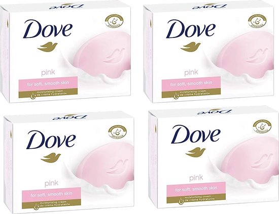 Dove Zeep - Pink / Rose - 4 x 100 Gram