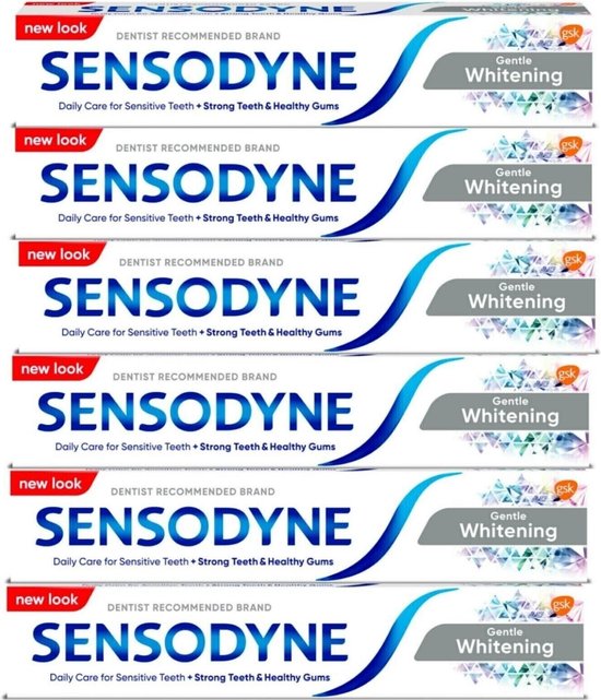 Sensodyne - Tandpasta - Gentle Whitening - 2x75ml x 3