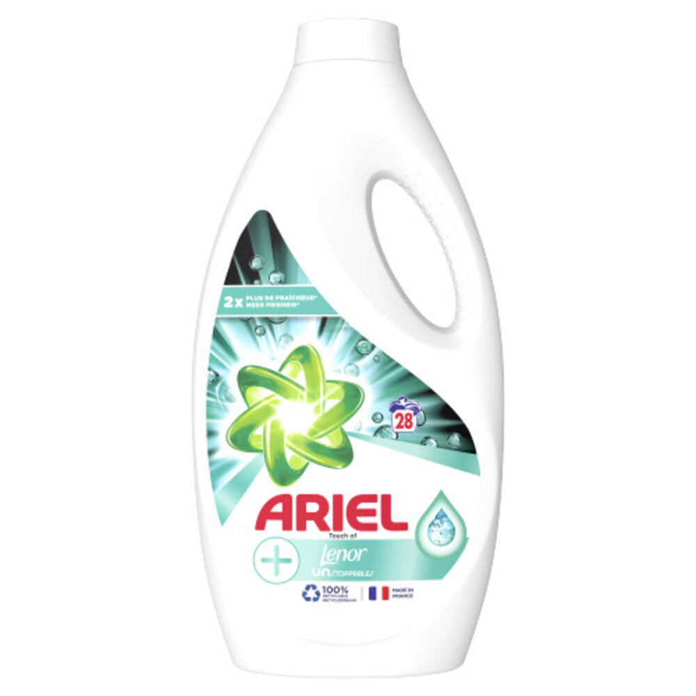 Ariel - Wasmiddel - Vloeibaar - Touch of Lenor Unstoppables - 28Wb/1540ml