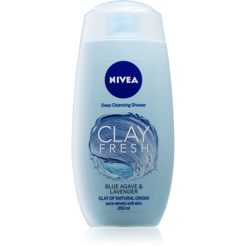 Nivea - Douchegel - Clay Fresh - Blue Agave & Lavender - 250ml