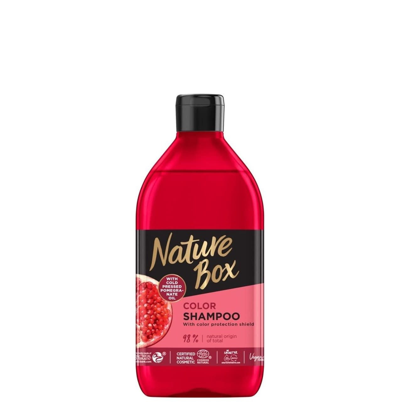 Nature Box - Shampoo - Color - With Cold Pressed Pomegranate Oil - 385ml