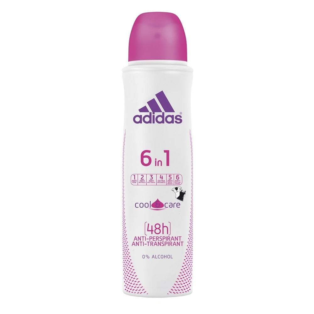 Adidas - Deodorant - Spray - Cool & Care - 6 in 1 - 150ml