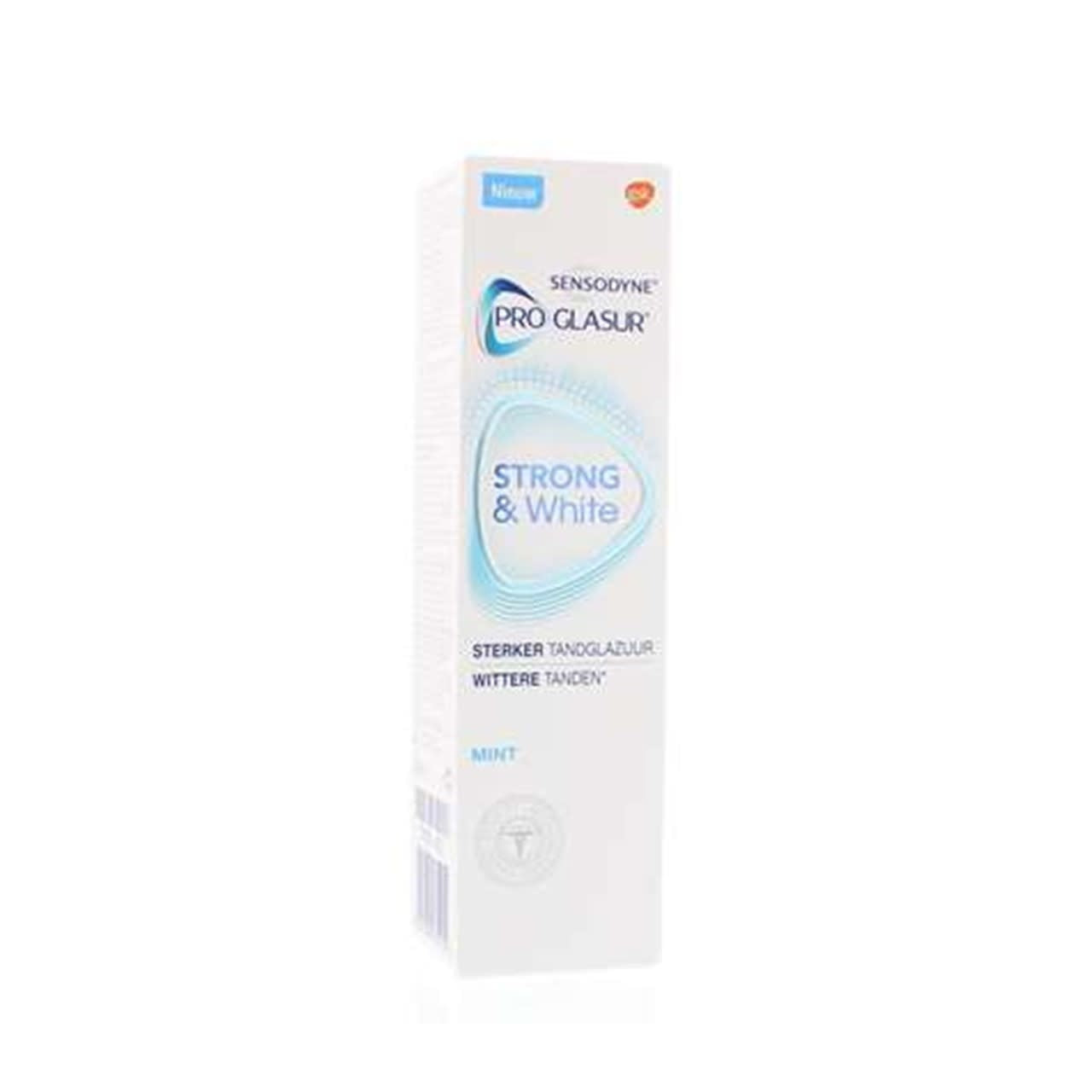 Sensodyne - Tandpasta - Pro Glasur - Strong & White - Mint - 75ml