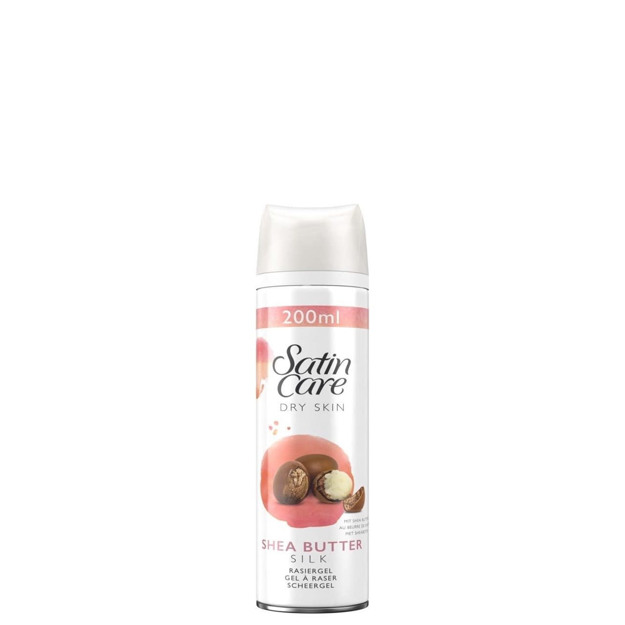Gillette Satin Care - Scheergel - Shea Butter - Silk - 200ml