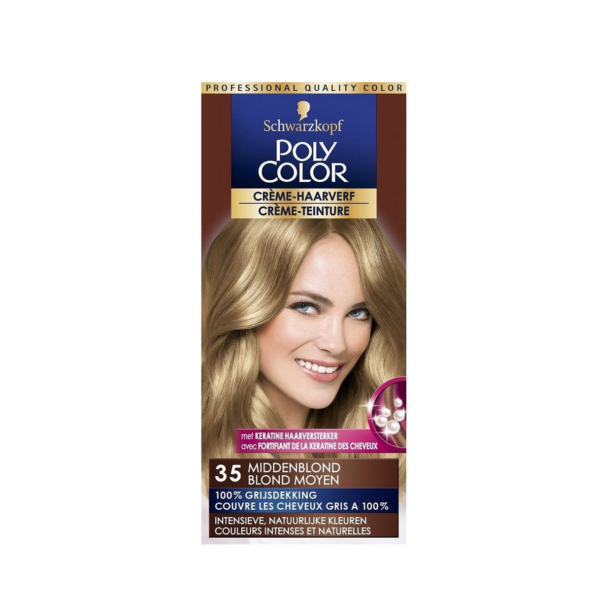 Poly Color - Haarverf - 35 - Middenblond - 90ml