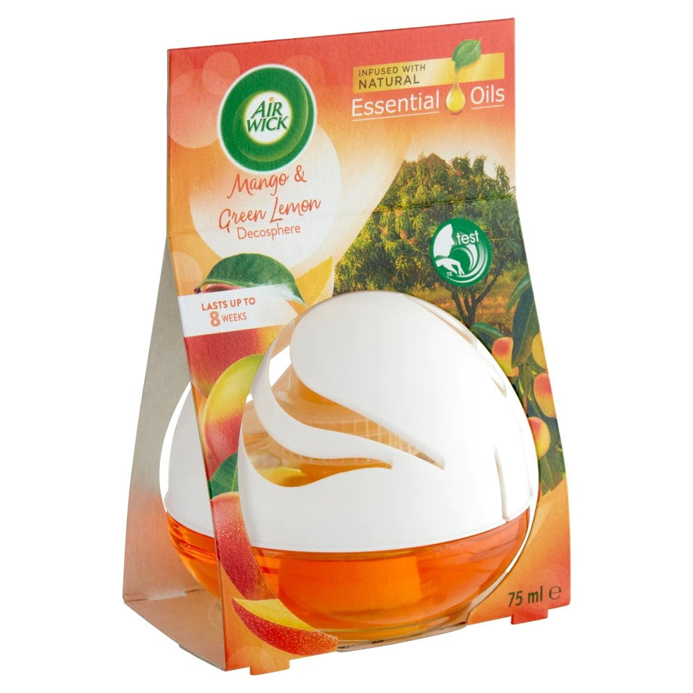 Air Wick - Luchtverfrisser - Decosphere - Mango & Green Lemon - 75ml
