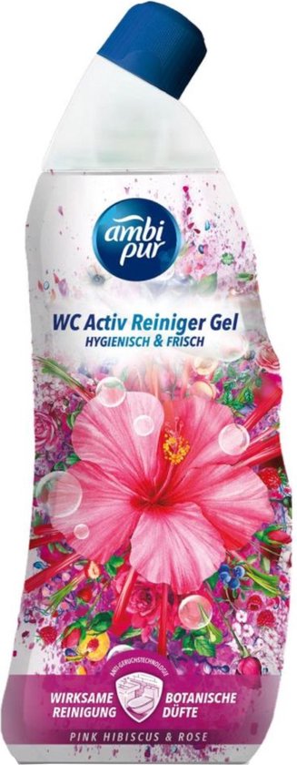 Ambi Pur wc-reiniger 750ml Pink Hibiscus