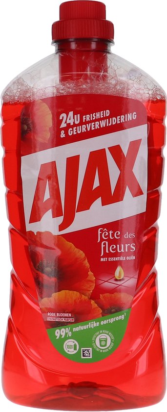 Ajax Allesreiniger 1000 ml. Rode bloem 26