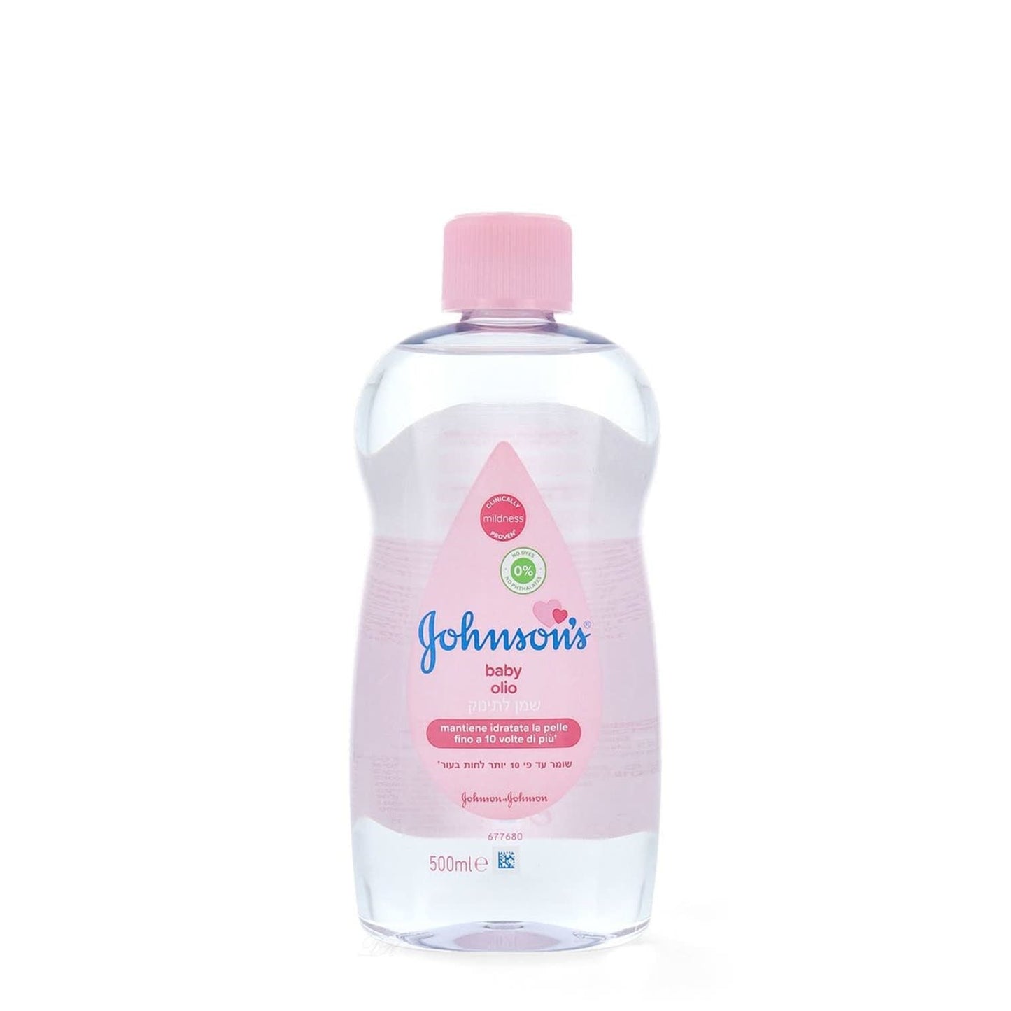 Johnson's - Baby Huidverzorging - Babyolie - 500ml