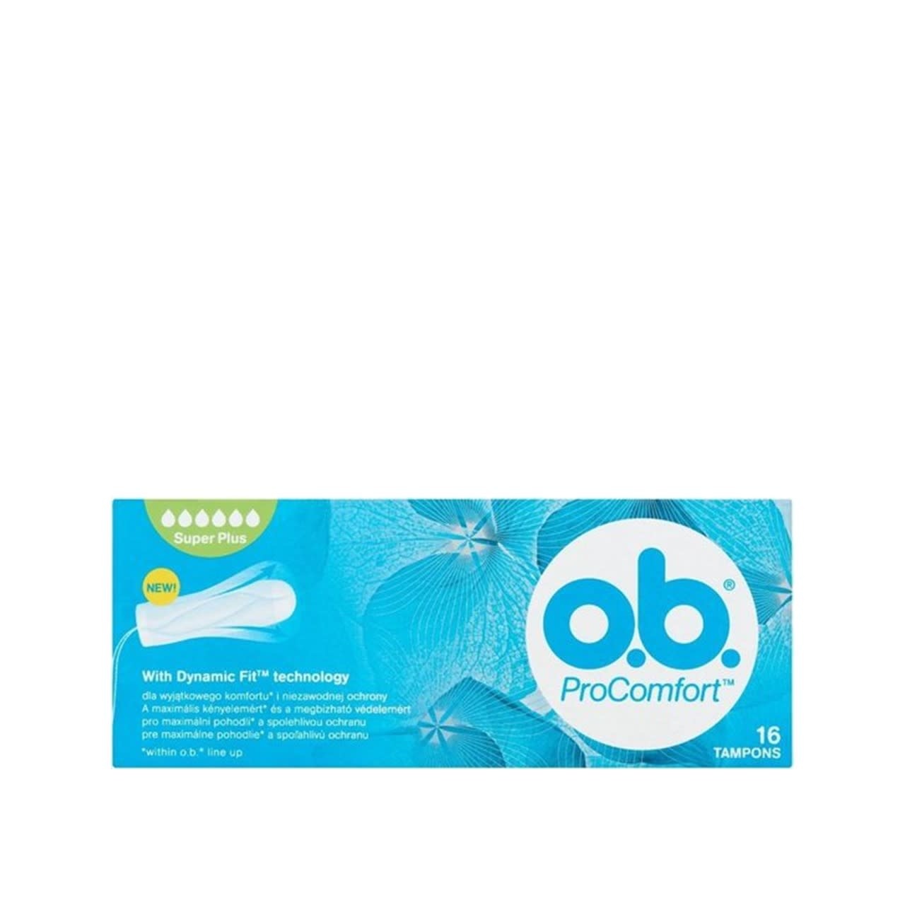 O.B. ProComfort - Tampons - Super Plus - 16 Stuks