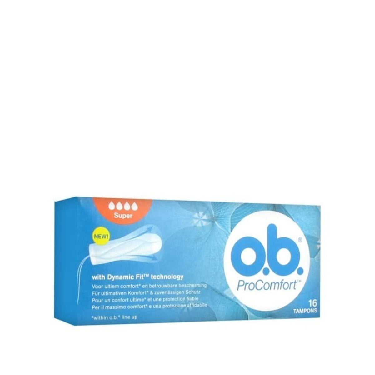 O.B. ProComfort - Tampons - Super - 16 Stuks