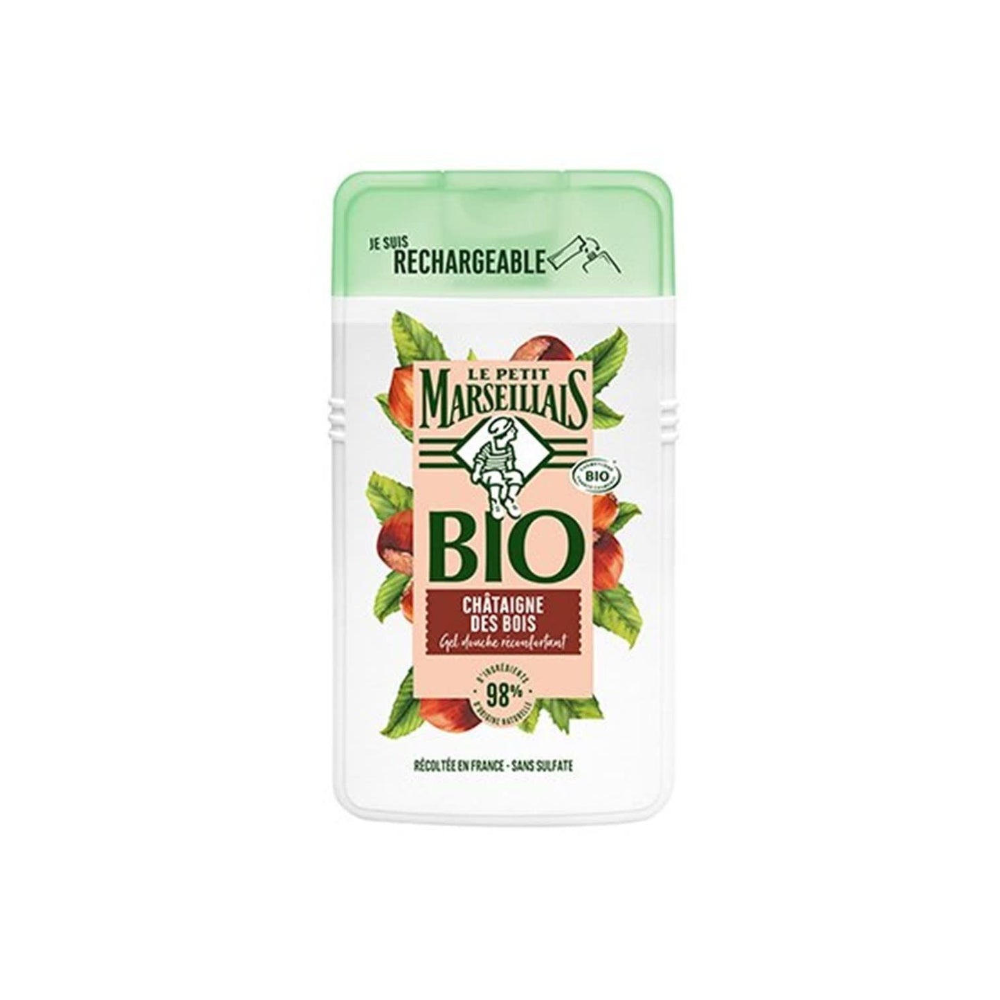 Le Petit Marseiliais - Douchegel - Bio - Hout Kastanje - 250ml