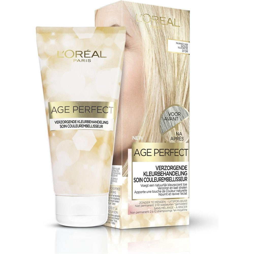 L'Oreal Paris - Haarverf - Age Perfect - Nuance Van Goud - 1 Stuk