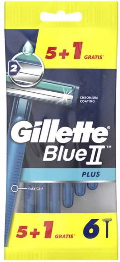 Gillette Blue Ii Plus Cuchillas 5 + 1