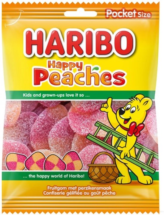 Haribo Perziken - 28 x 75gr