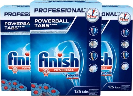 Finish Professional Powerball 375 tabs Jaarpakket