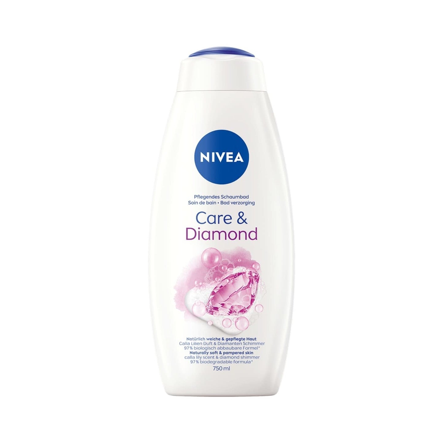 Nivea - Douchegel - Care & Diamond - 750ml