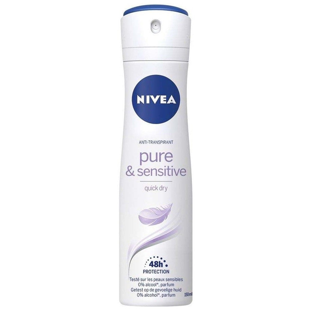 Nivea - Deodorant - Spray - Pure & Sensitive - 150ml