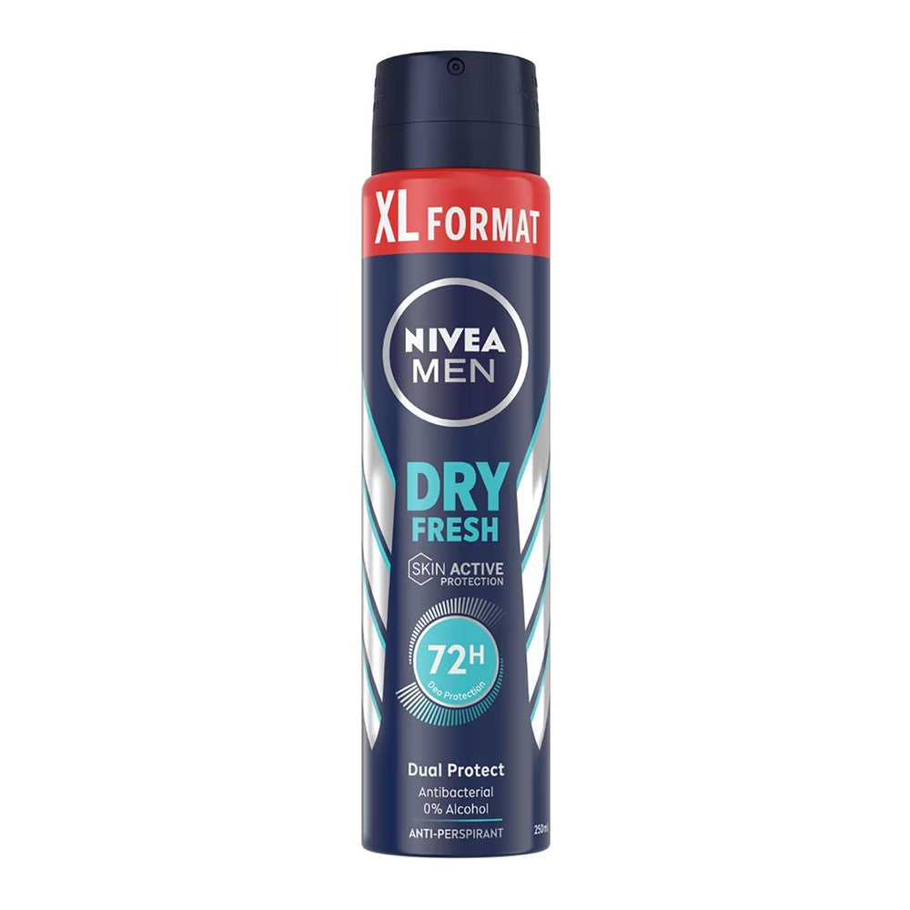 Nivea Men - Deodorant - Spray - Dry Fresh - 250ml
