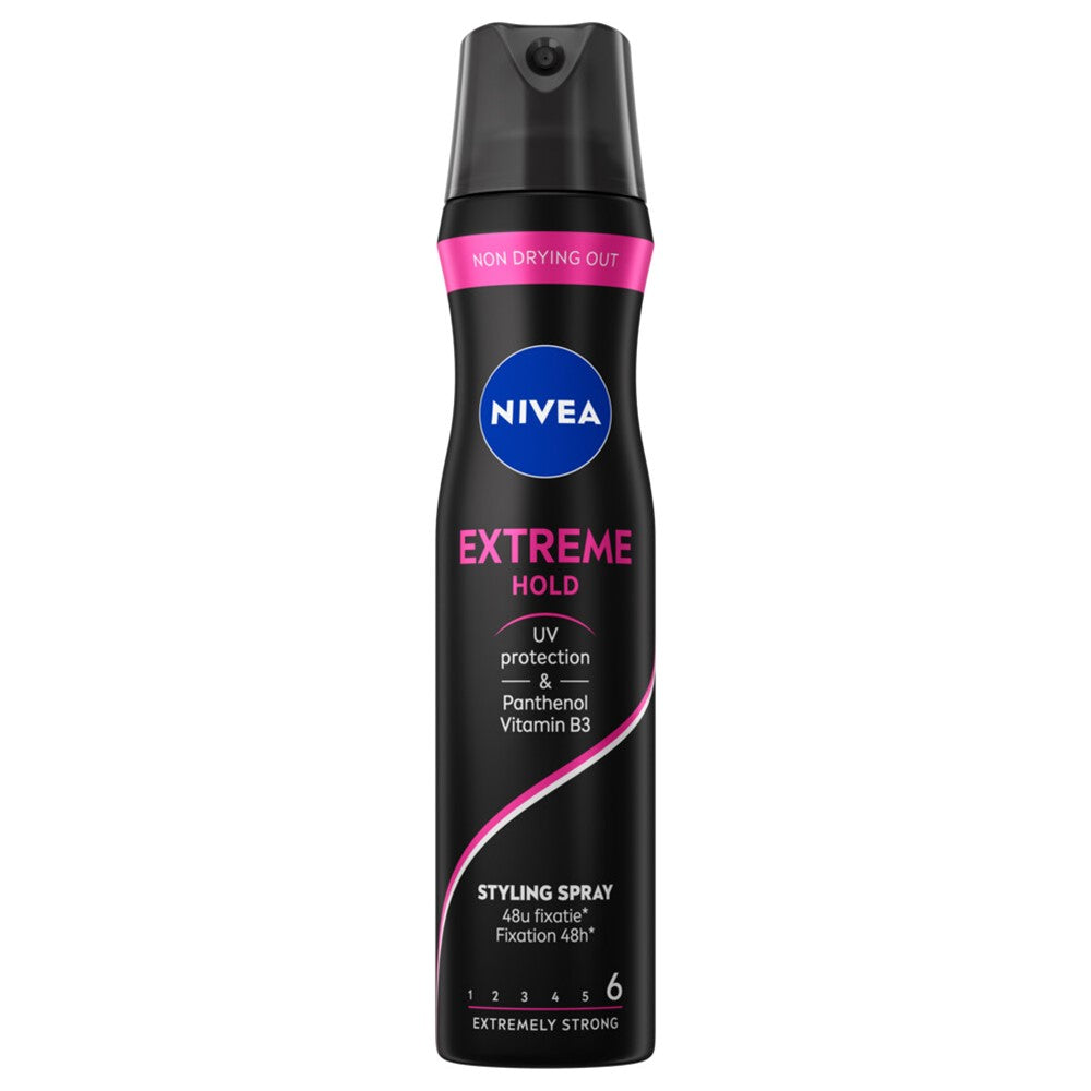 Nivea - Haarspray - Extreme Hold 6 - UV Protection & Panthenol Vitamin B3 - 250ml