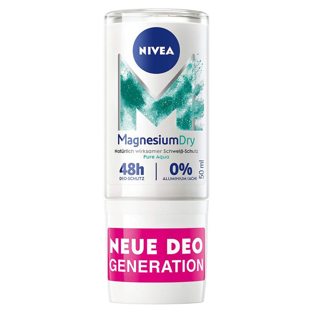 Nivea - Deodorant - Roller - Magnesium Dry - Pure Aqua - 50ml