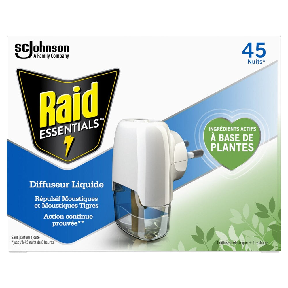 Raid - Diffuseur - Herbal - Anti Insect Trap - 32ml