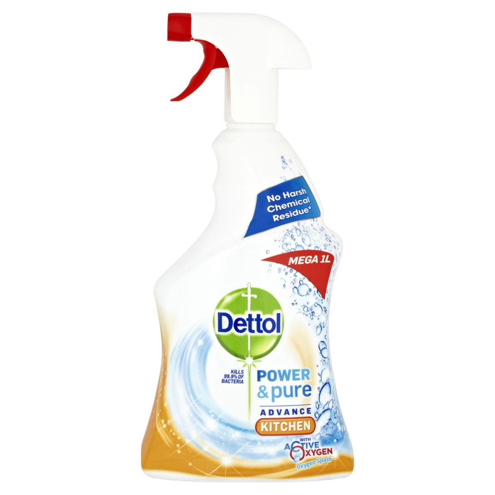 Dettol - Keukenreiniger - Spray - Power & Pure Advance - Kitchen - 1L