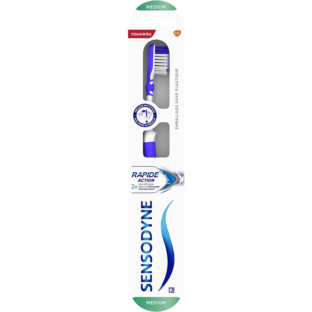 Sensodyne - Tandenborstel - Rapid Action - Medium - 1 Stuk