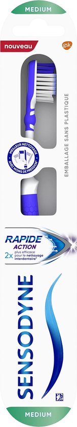 Sensodyne - Tandenborstel - Rapide Action - Medium - 1st