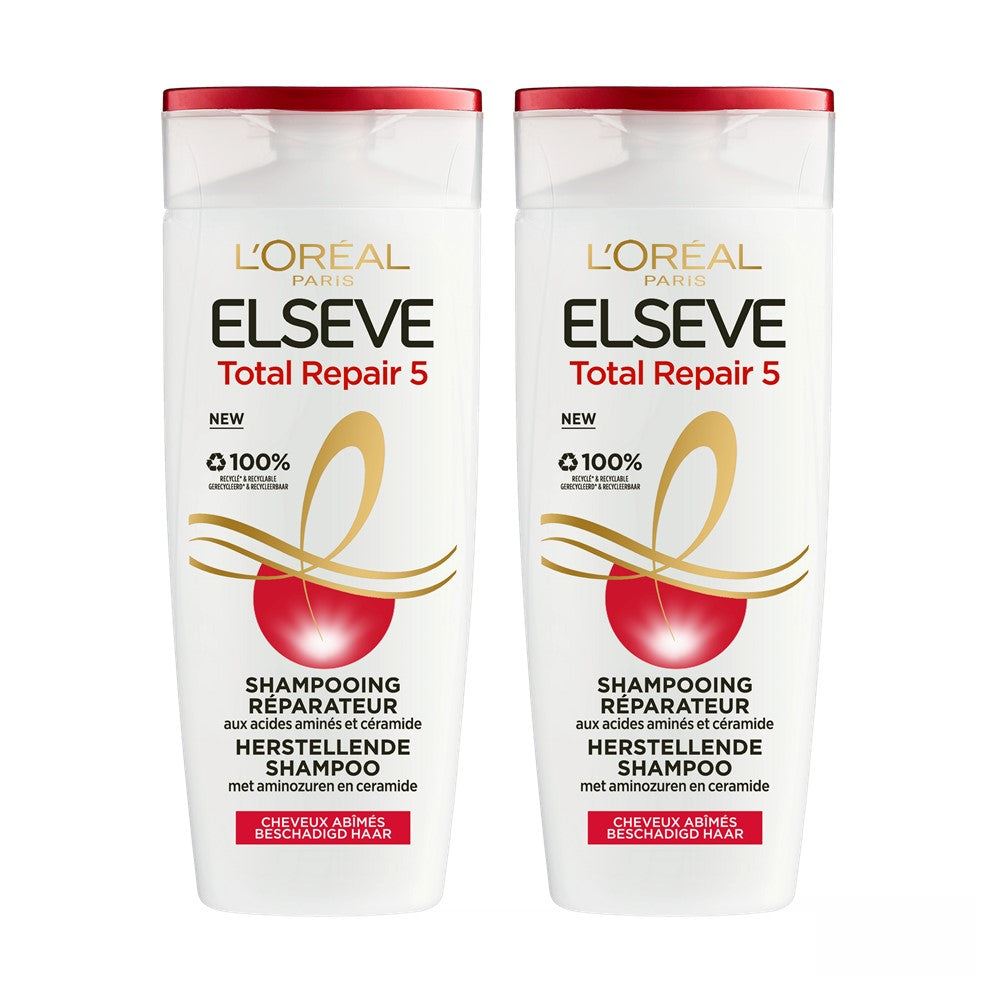 L'Oreal Elseve - Shampoo - Total Repair 5 - 2x400ml