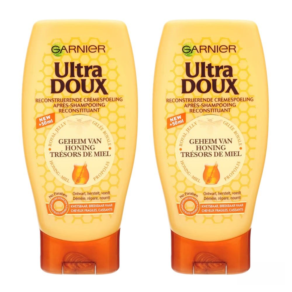 Garnier Ultra Doux - Conditioner - Geheim Van Honing - 2x200ml
