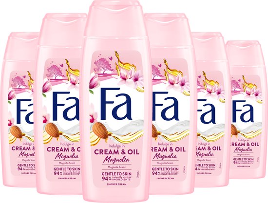 Fa Cream & Oil Magnolia Douchegel - 6 x 250ml