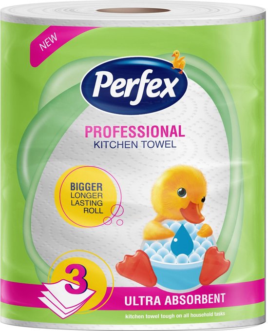 Perfex Jumbo Keukenpapier 3 Lagen