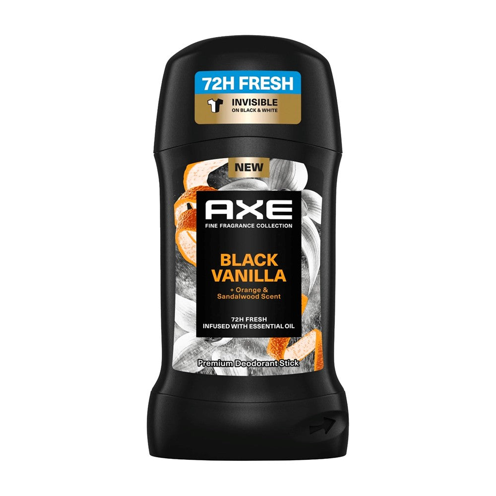 Axe - Deodorant - Stick - Black Vanilla - Orange & Sandalwood - 50ml