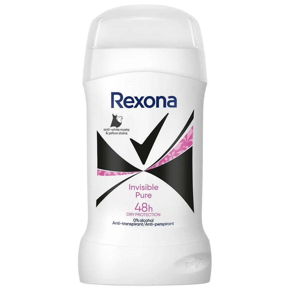 Rexona - Deodorant - Stick - Invisible Pure - 50ml