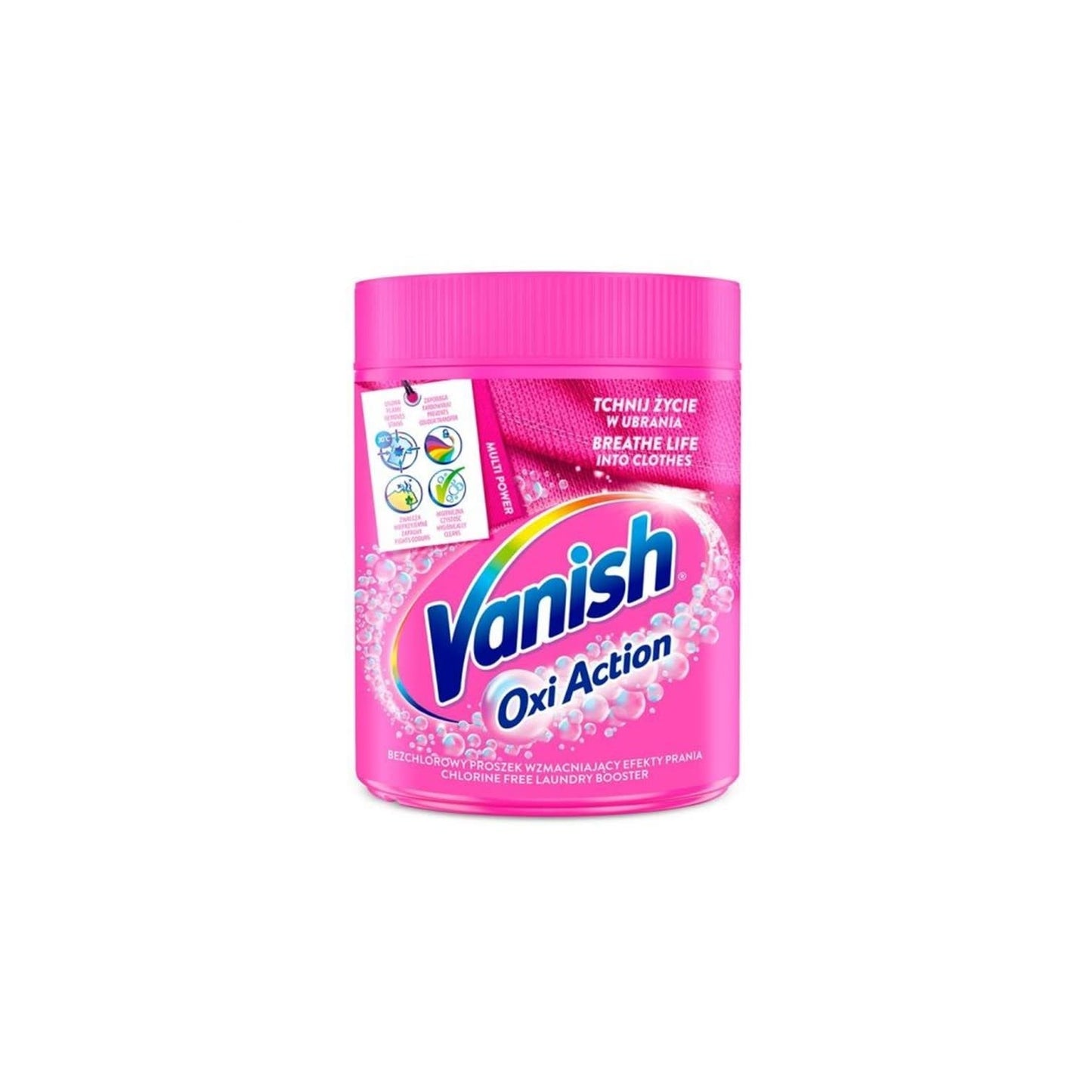 Vanish Oxi Action - Vlekverwijderaar - Poeder - Multi Power - Pink - 420g
