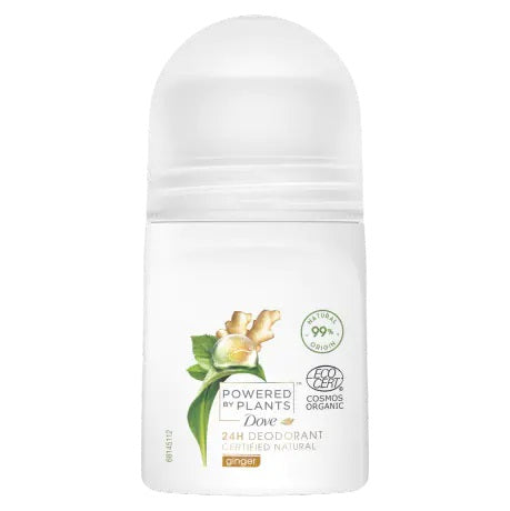 Dove - Deodorant - Roller - Powered By Plants - Ginger - 50ml