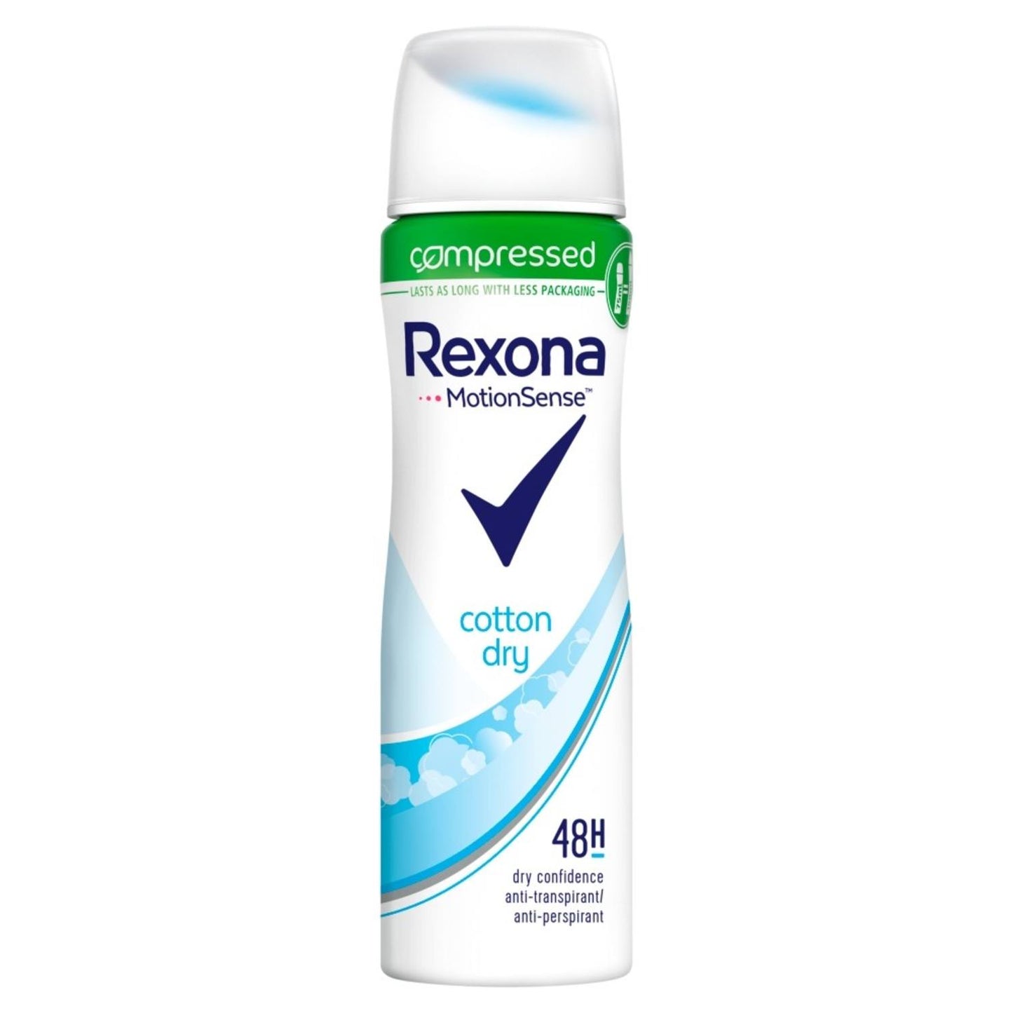 Rexona - Deodorant - Spray - Compressed - Cotton Dry - 75ml