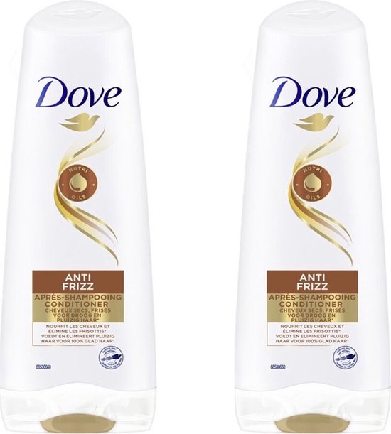 Dove Conditioner - Anti Frizz - 2 x 200 ml