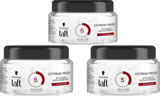 Taft Gel - Extreme Freezing - 3 x 250 ml