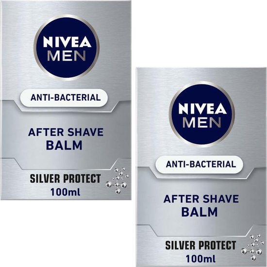 NIVEA After Shave Balsem Silver Protect - DUOPAK 2 x 100 ml