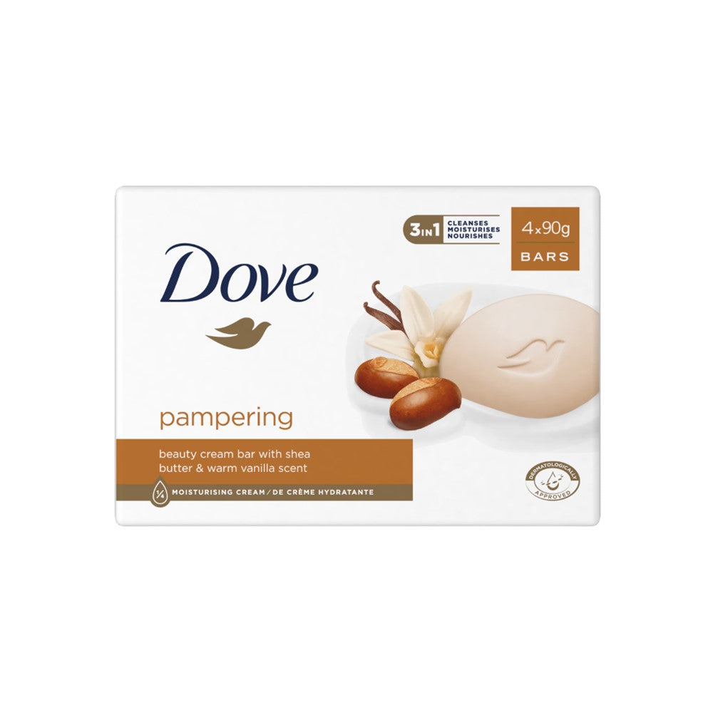 Dove - Zeeptablet - Shea Butter - Pampering - 4x90g
