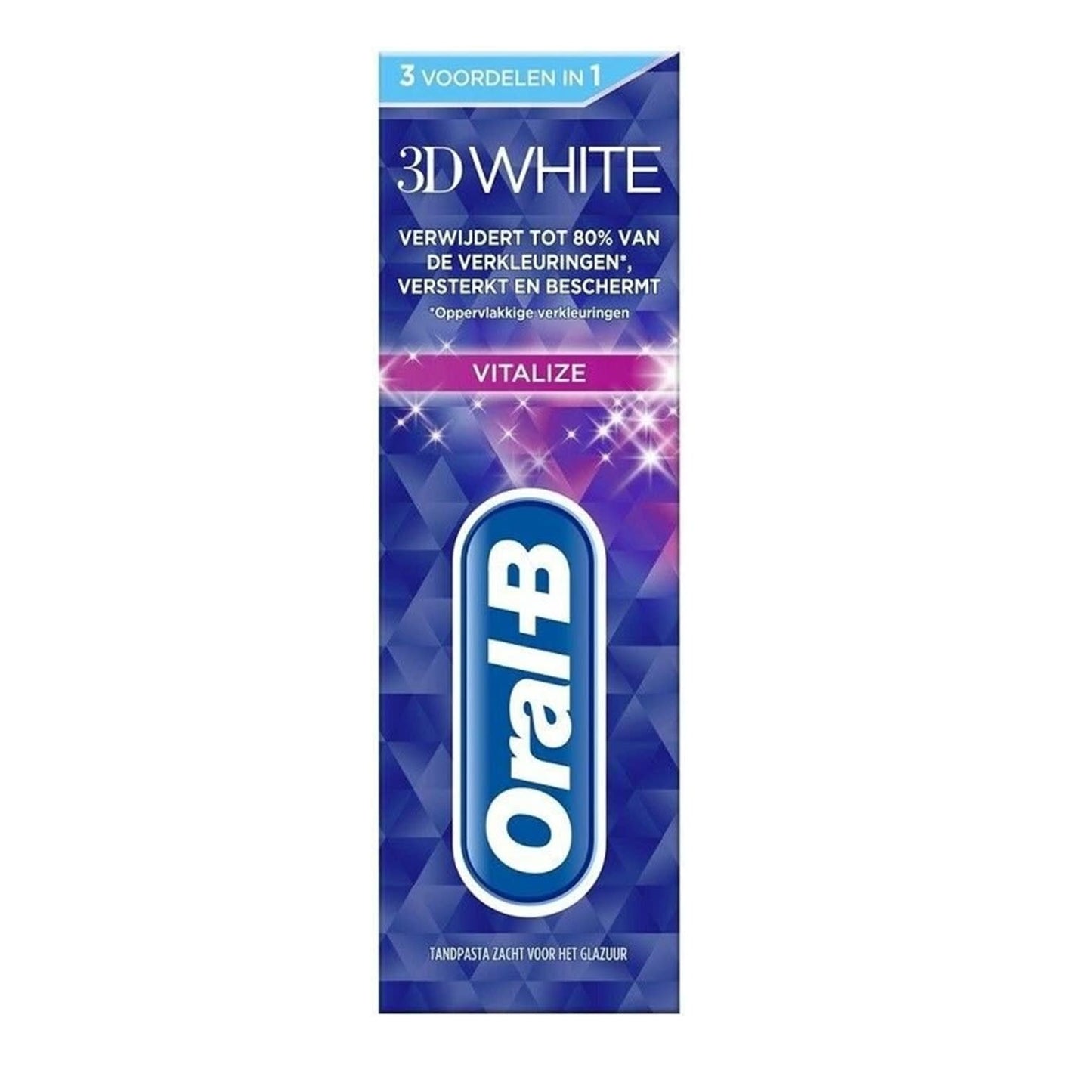 Oral B 3D White - Tandpasta - Vitalize - 2x75ml