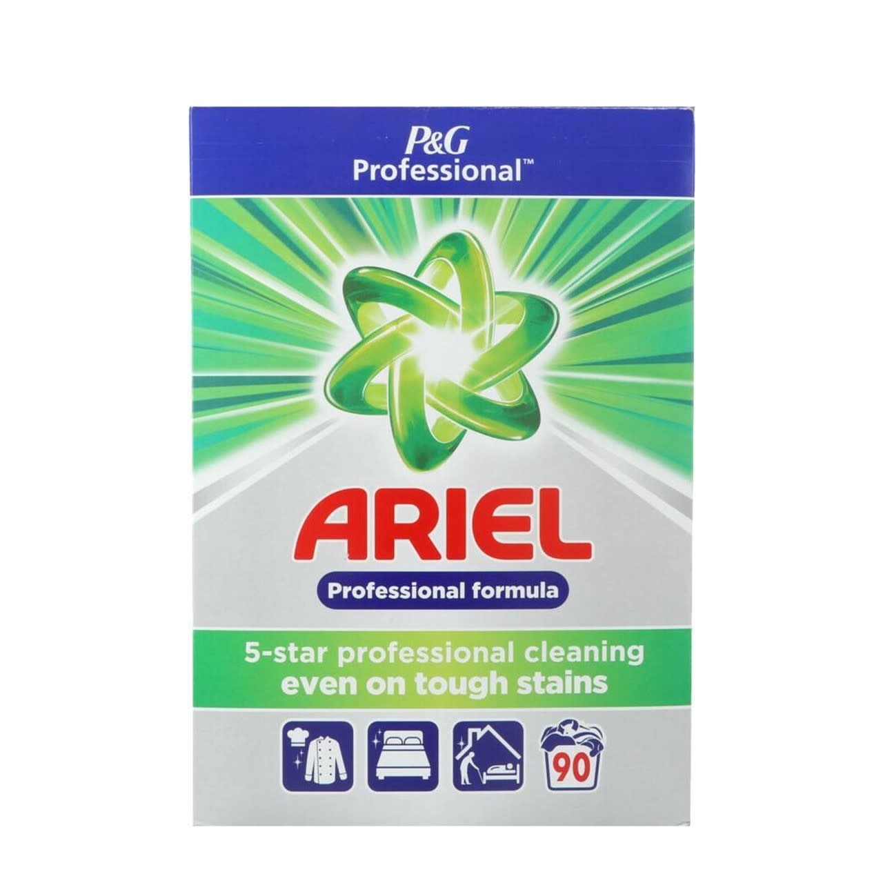 Ariel Professional - Wasmiddel - Waspoeder - Wit - 90Wb/5,85kg