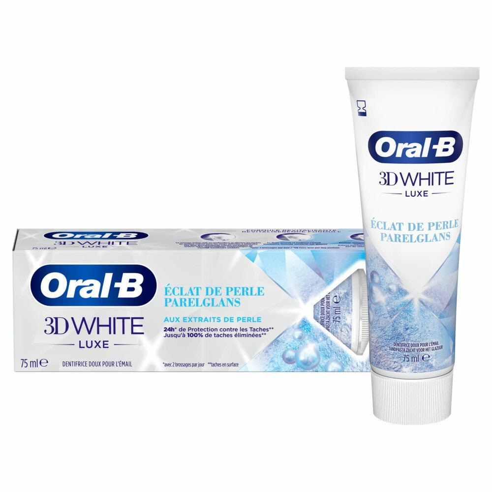 Oral B - Tandpasta - Parelglans - 3D White Luxe - 75ml