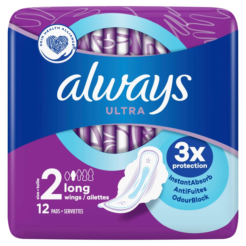Always Ultra - Maandverband - 2 Long - With Wings - 12 Stuks