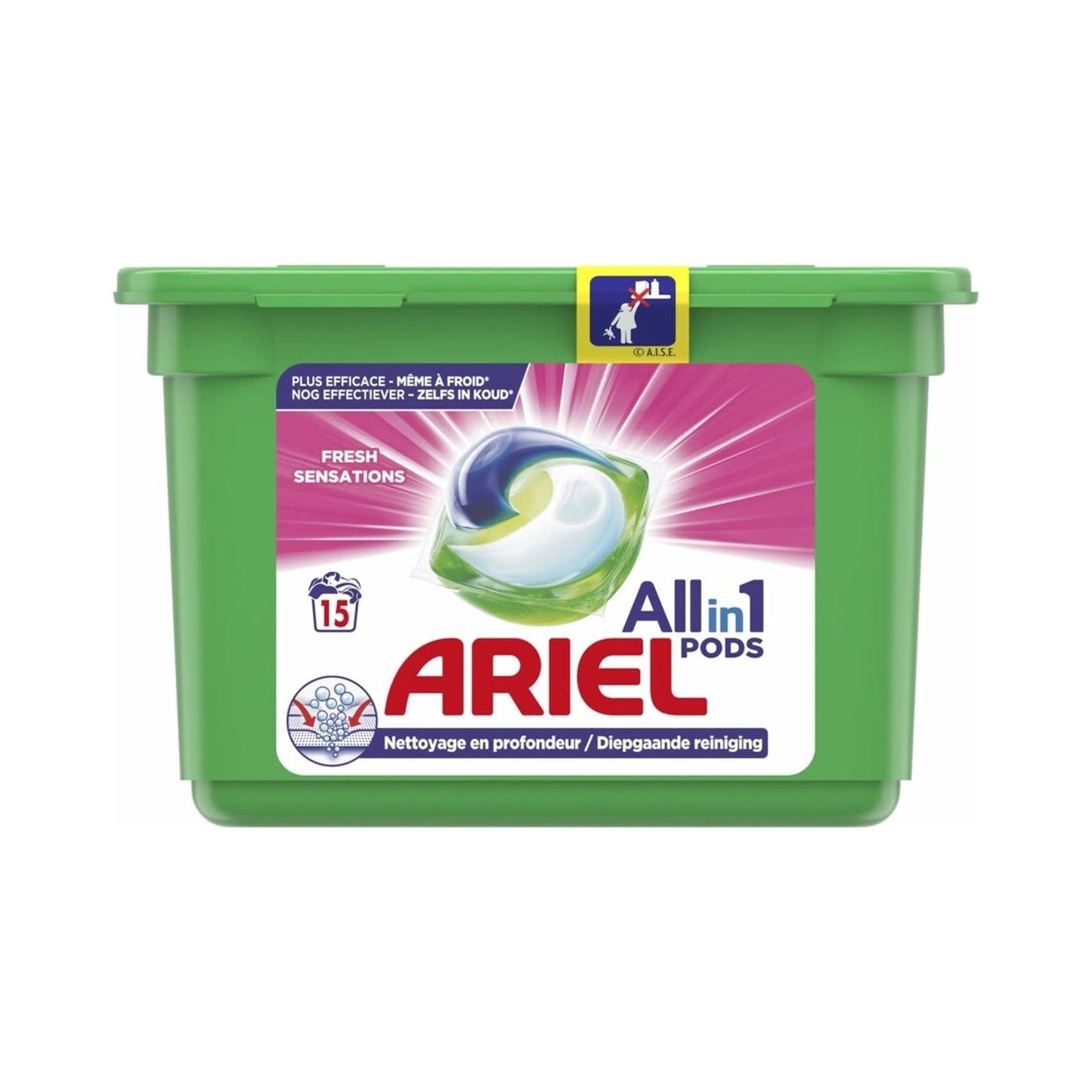 Ariel All in 1 Pods - Wasmiddel - Pods - Fresh Sensations - 15Wb/378g