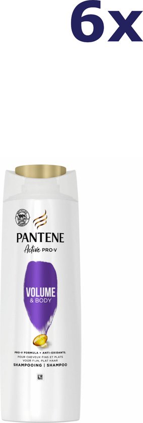 6x Pantene Shampoo Volume 360 ml