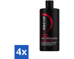 SYOSS - Color 440 ml - Shampoo - Langdurige Styling - 440ml - Voordeelverpakking - 4 stuks