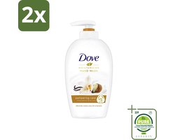 Dove - Handzeep - Pampering Care - Verzachtend - 250 ml - Voordeelverpakking - 2 stuks - Dove handzeep - Shea boter